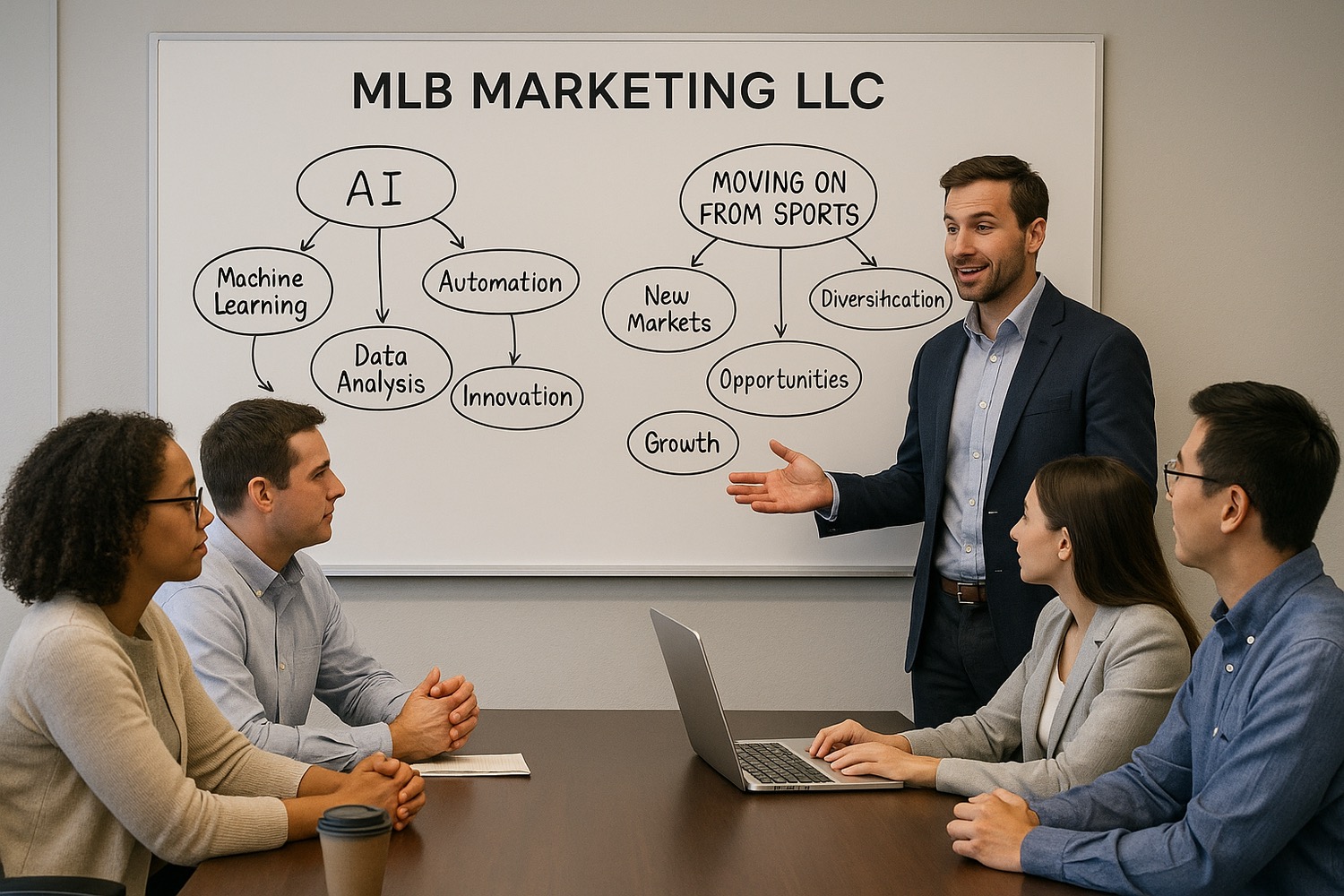 MLB Marketing conference room